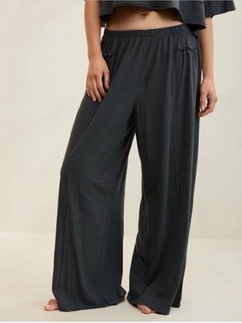 Aerie Happiest Wide Leg Pant